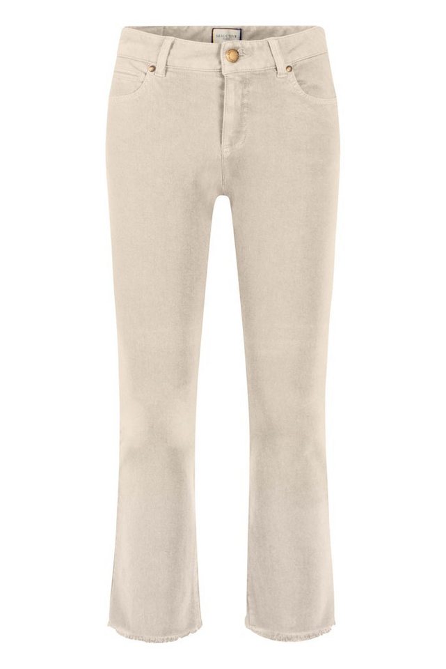 Seductive 7/8-Jeans Claire Cropped Crema von Seductive