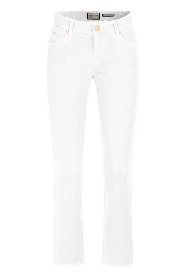 Seductive 7/8-Jeans Claire Cropped Weiß von Seductive