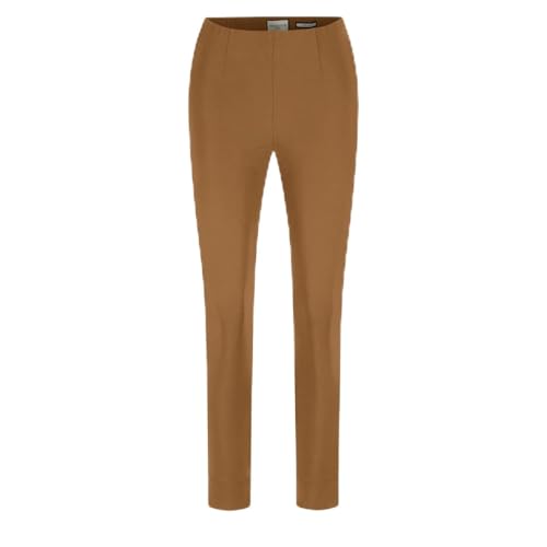 Seductive Damen Hose Sabrina Technobaumwolle Superstretch Braun Camel in Größe 34 von Seductive