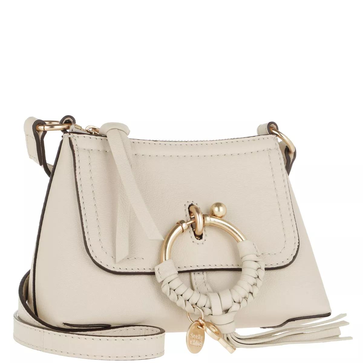 See By Chloé Crossbody Bags - Joan Crossbody Bag Mini Leather - Gr. unisize - in Beige - für Damen von See By Chloé