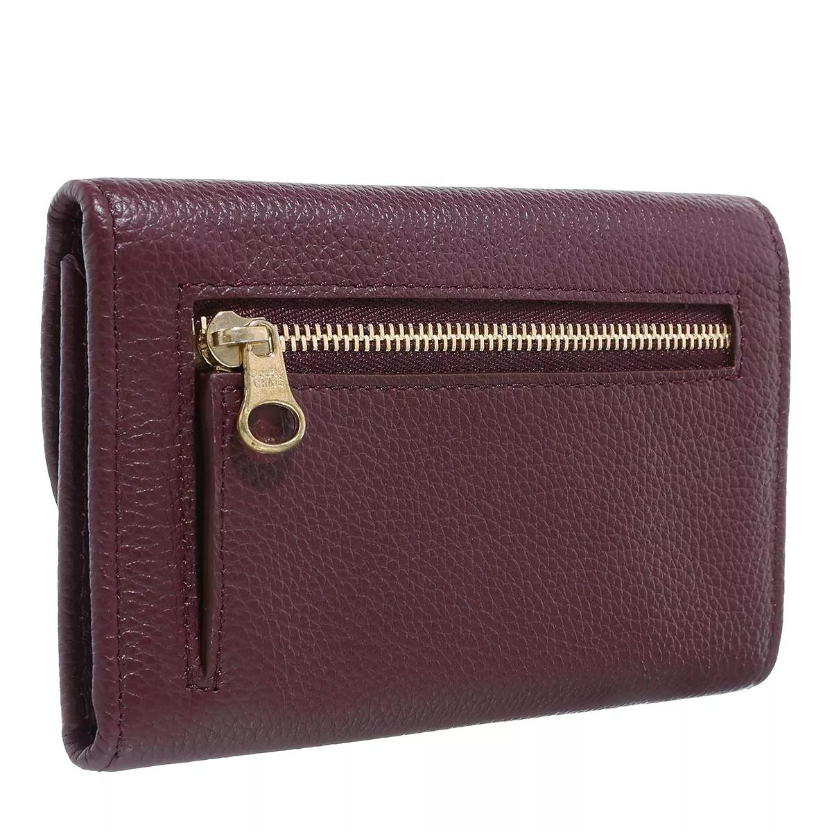 See By Chloé Portemonnaie - French Wallet Leather - Gr. unisize - in Rot - für Damen von See By Chloé