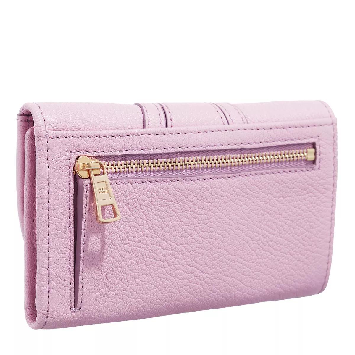 See By Chloé Portemonnaie - Hana Wallet Leather - Gr. unisize - in Violett - für Damen von See By Chloé