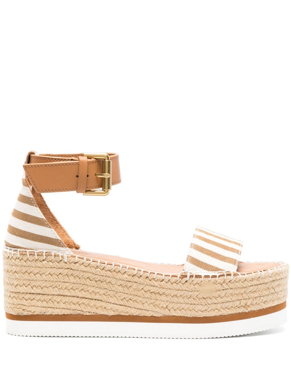See by Chloé Espadrilles mit Plateau - Nude von See by Chloé