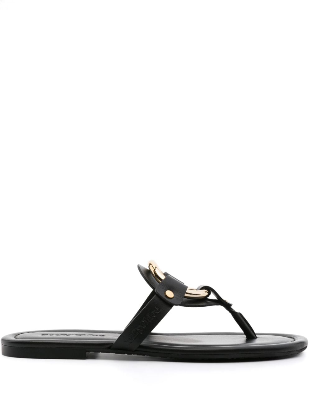 See by Chloé Hana Sandalen mit T-Riemen - Schwarz von See by Chloé