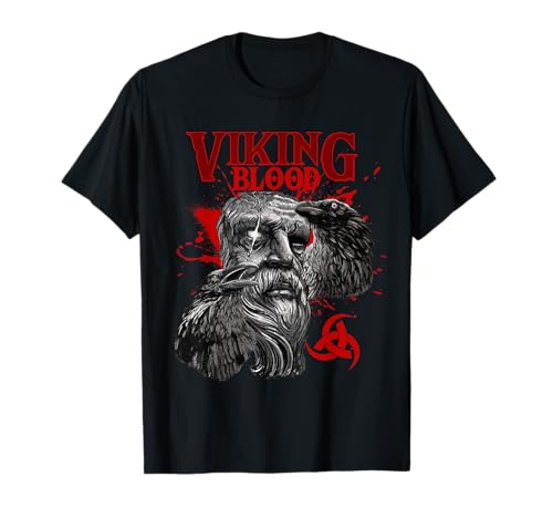 See you in Valhalla Viking von ValhallaRocks - Herren Viking-Themed T-Shirt Schwarz Klein Klassische Passform Kurzarm T-Shirt See you in Valhalla Viking von ValhallaRocks - Herren Viking-Themed T-Shirt Schwarz Klein Klassische Passform Kurzarm T-Shirt von See you in Valhalla Viking von ValhallaRocks