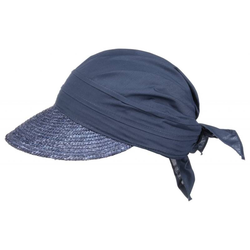 Ansali Strohvisor Cap by Seeberger von Seeberger