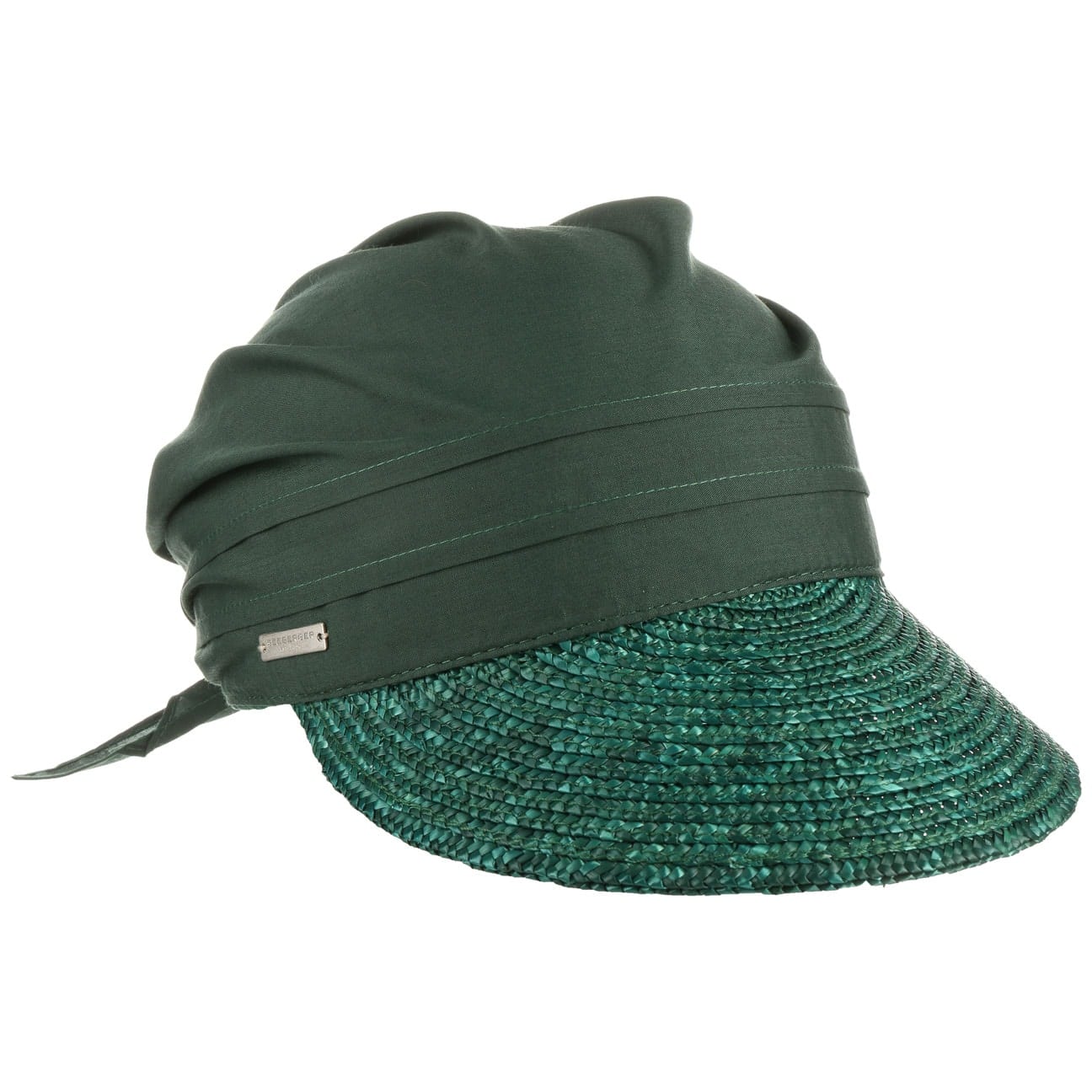 Ansali Strohvisor Cap by Seeberger von Seeberger