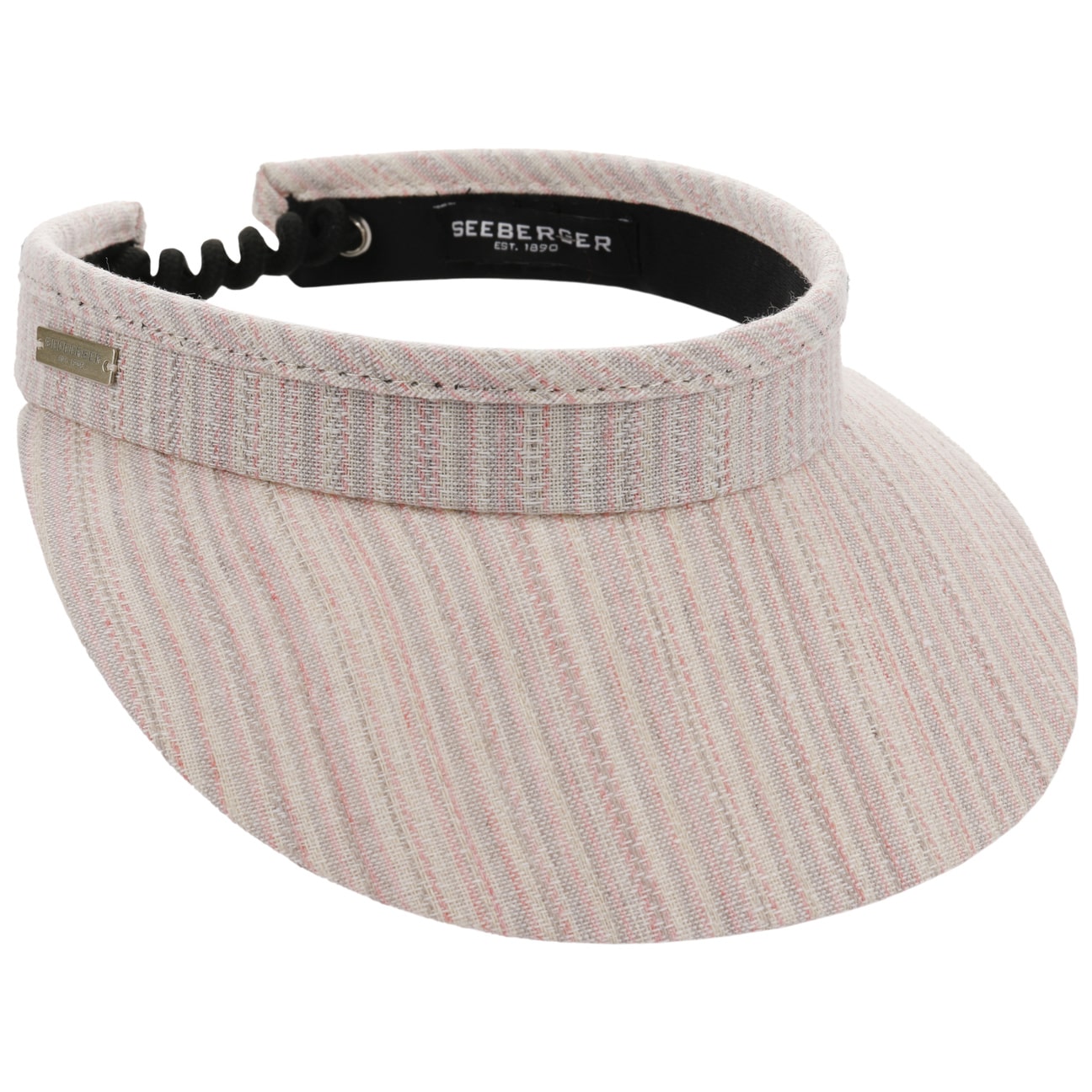 Fine Stripes Visor by Seeberger von Seeberger