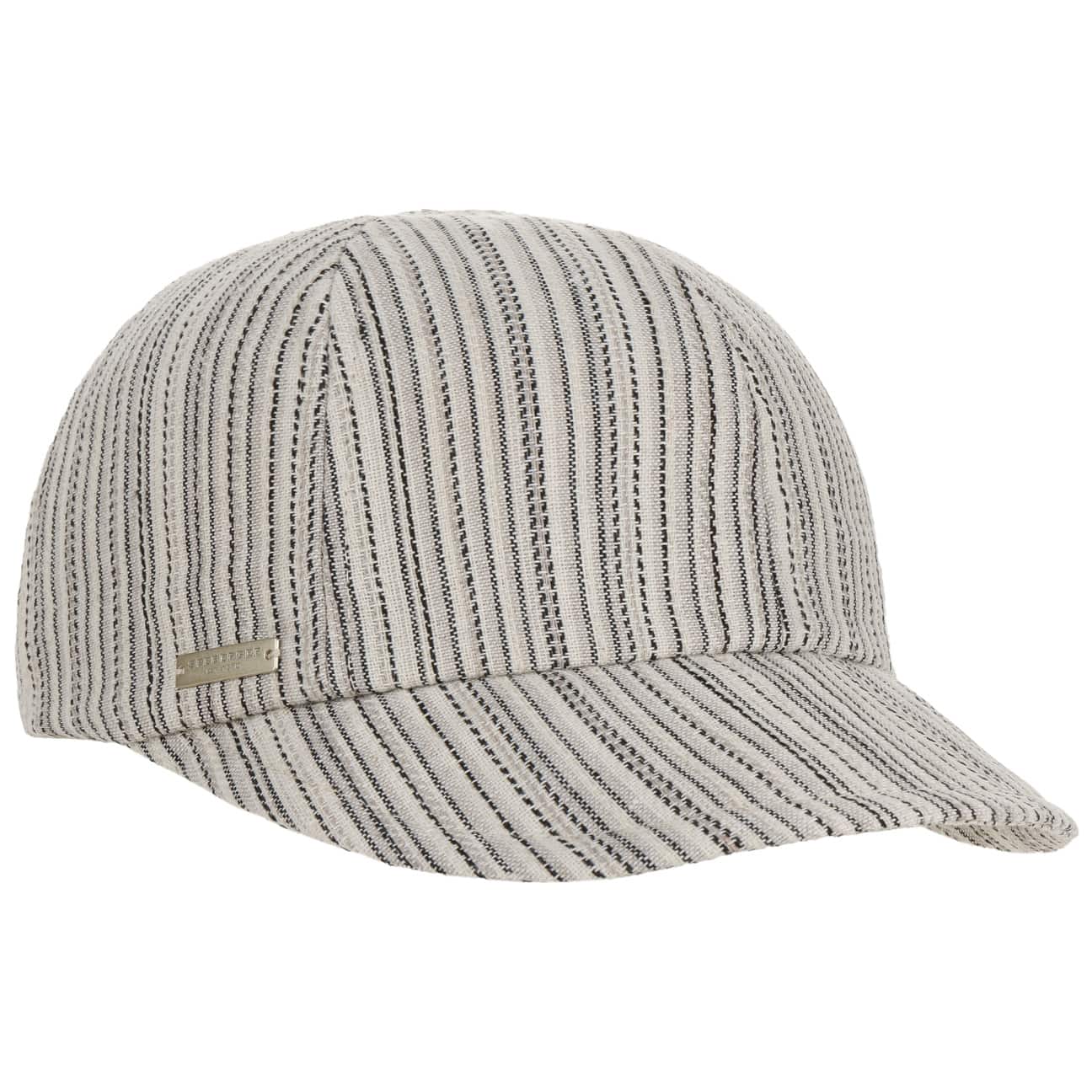 Jaliva Stripe Mix Cap by Seeberger von Seeberger