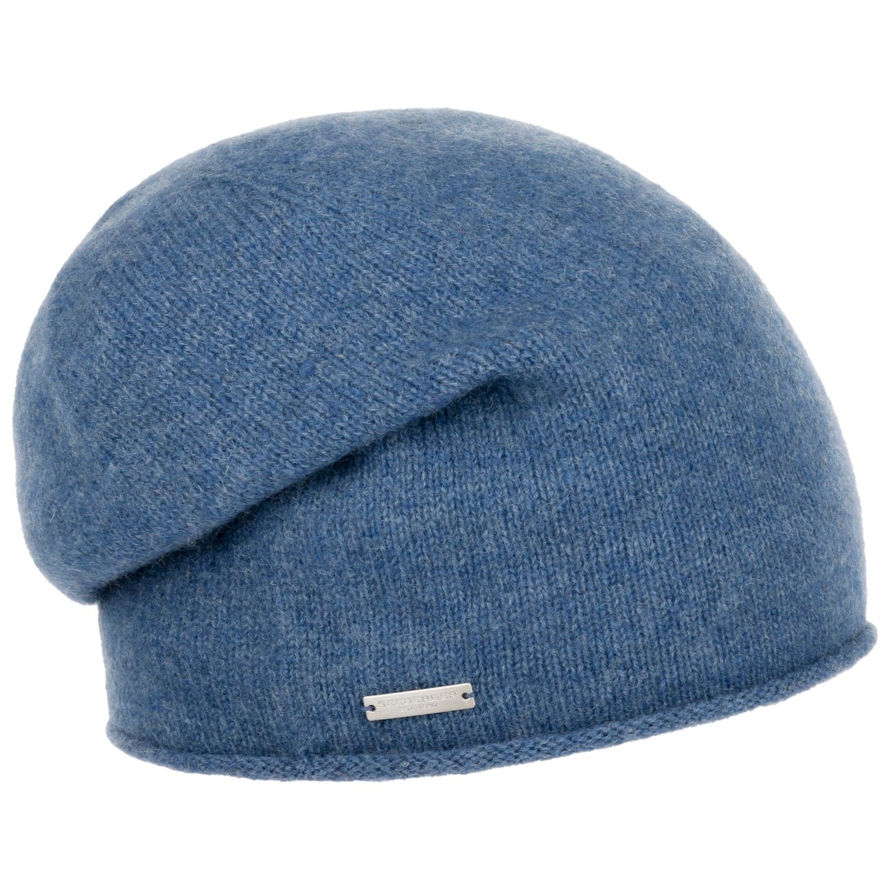 Kaschmir Beanie mit Rollrand by Seeberger von Seeberger