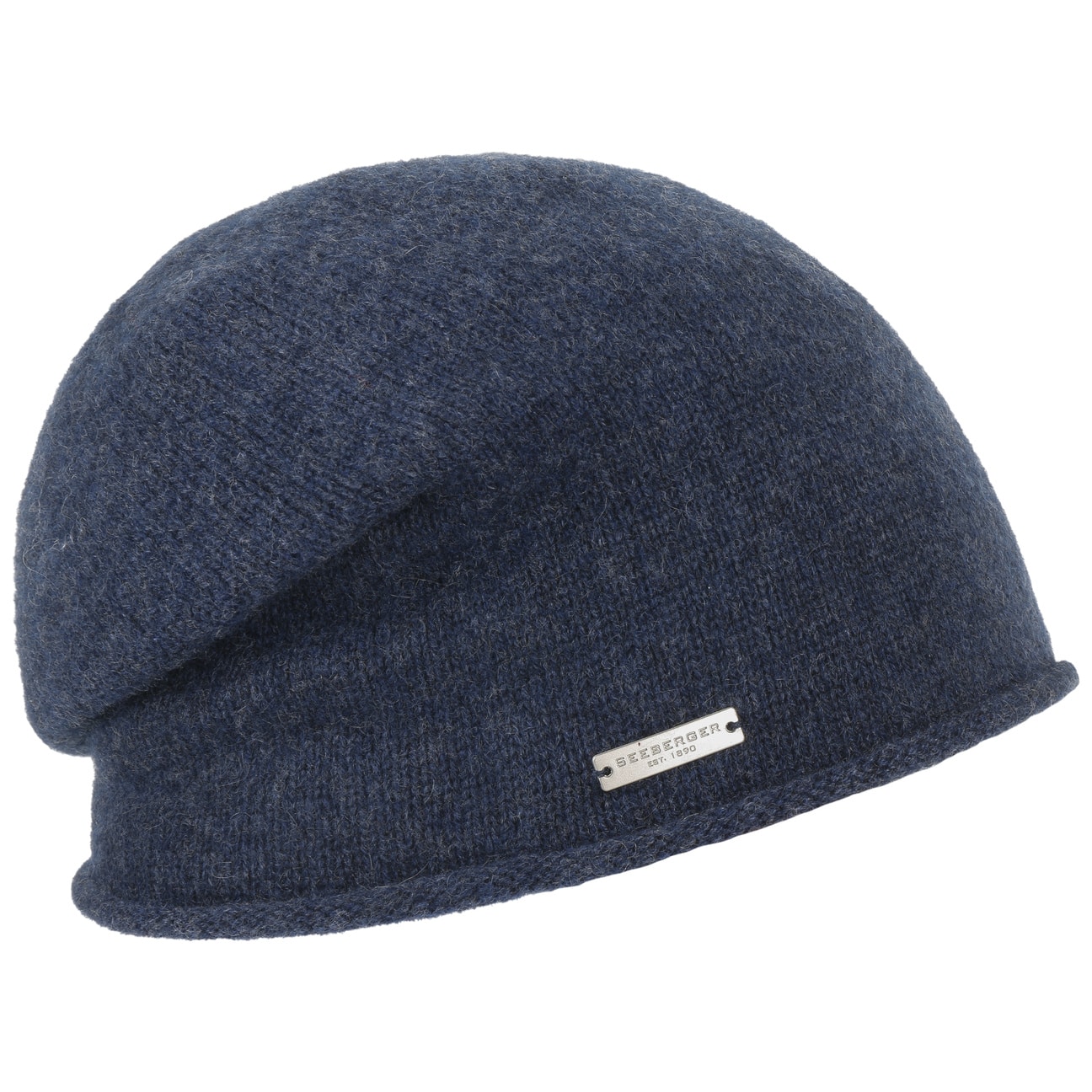 Kaschmir Beanie mit Rollrand by Seeberger von Seeberger