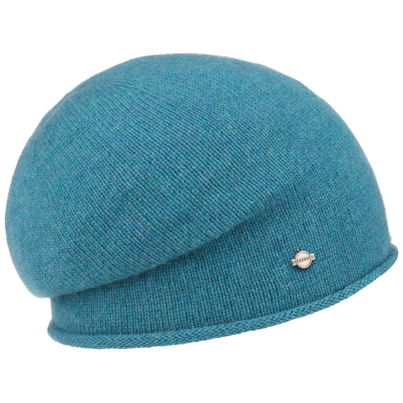 Kaschmir Beanie mit Rollrand by Seeberger von Seeberger