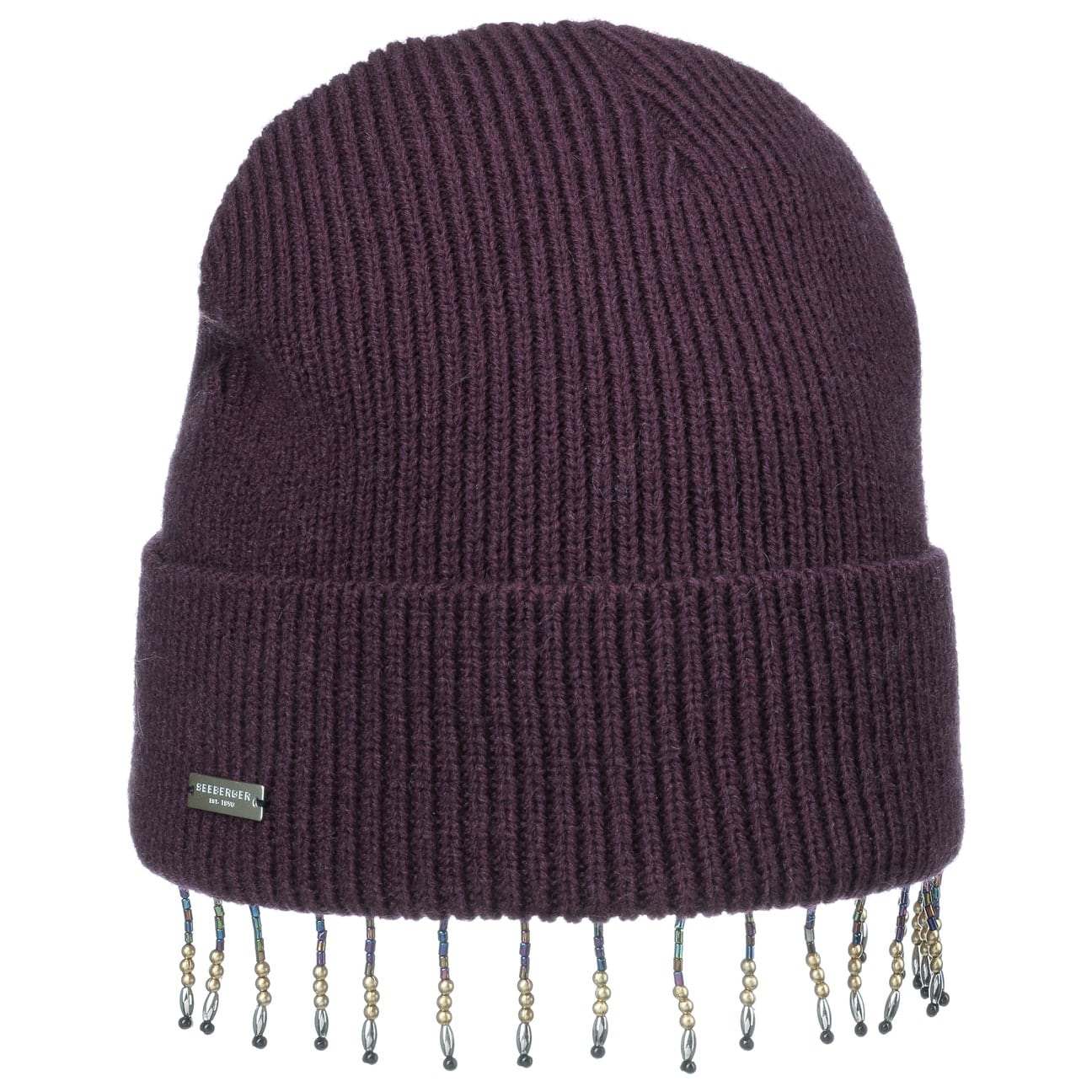 Limenta Beanie mit Perlen by Seeberger von Seeberger