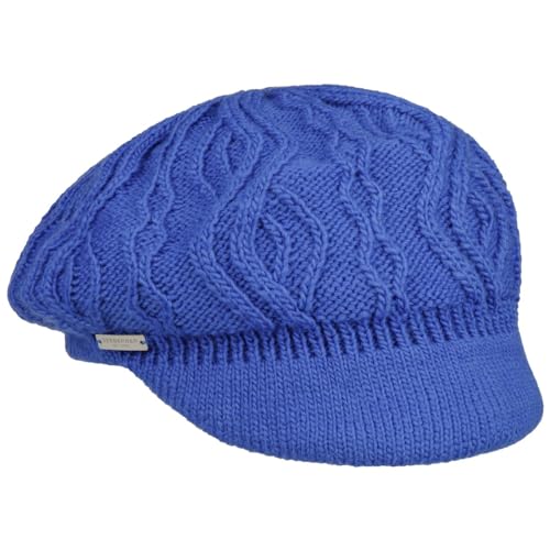 Seeberger Annelie Knit Newsboy Cap Damen, Königsblau, Einheitsgröße, Royalblau, 6.75-7.5 Seeberger Annelie Knit Newsboy Cap Damen, Königsblau, Einheitsgröße, Royalblau, 6.75-7.5 von Seeberger