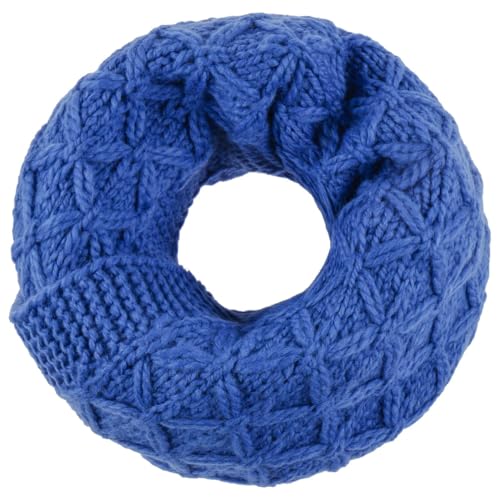 Seeberger Annelie Loop Strickschal Loopschal Damenschal Winterschal Damen/Herren - Winter Herbst-Winter - One Size royalblau von Seeberger