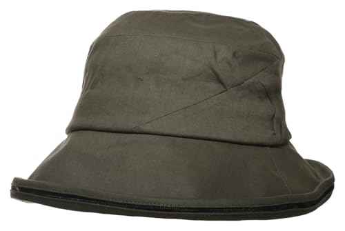 Seeberger Aufschlaghut mit Crinolborte Farben khaki von Seeberger