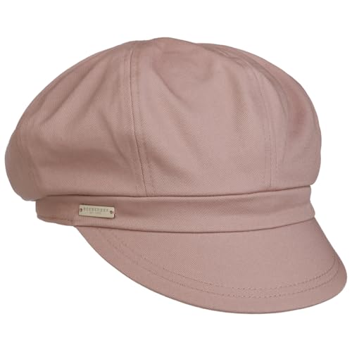 Seeberger Azalee Ballonmütze Damencap Newsboy-Mütze Balloncap Baumwollcap Sommercap (One Size - Altrosa) von Seeberger
