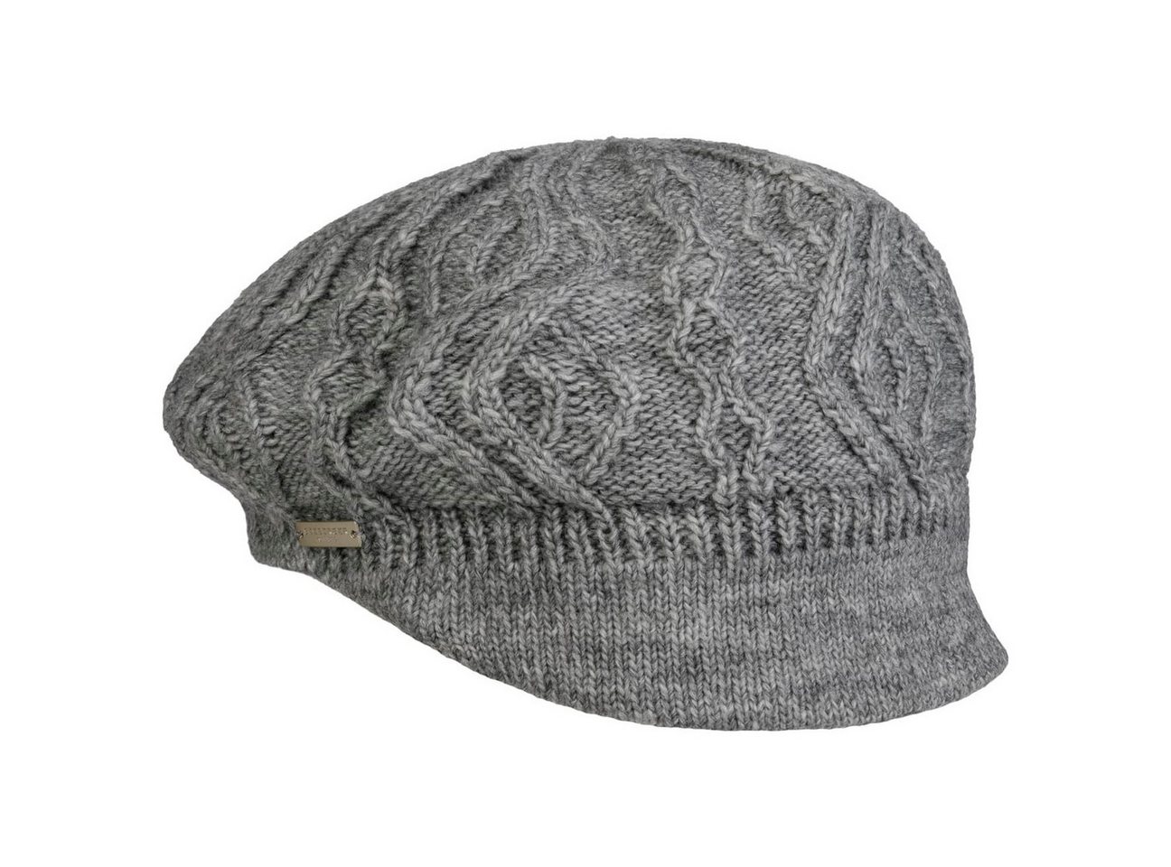 Seeberger Ballonmütze (1-St) Damenmütze mit Schirm von Seeberger