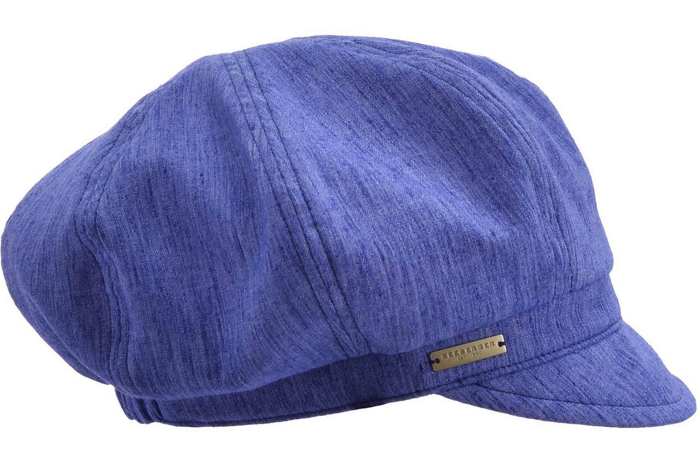 Seeberger Ballonmütze Melange Stoff Ballonmütze 55498-0 von Seeberger