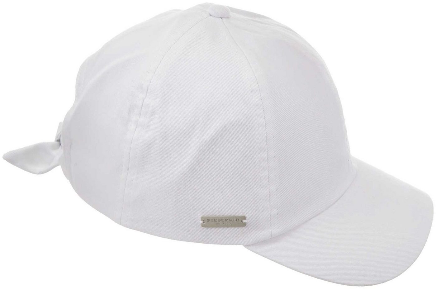 Seeberger Baseball Cap Baumwollmütze Baseballcap Schleife hinten Seeberger Baseball Cap Baumwollmütze Baseballcap Schleife hinten von Seeberger