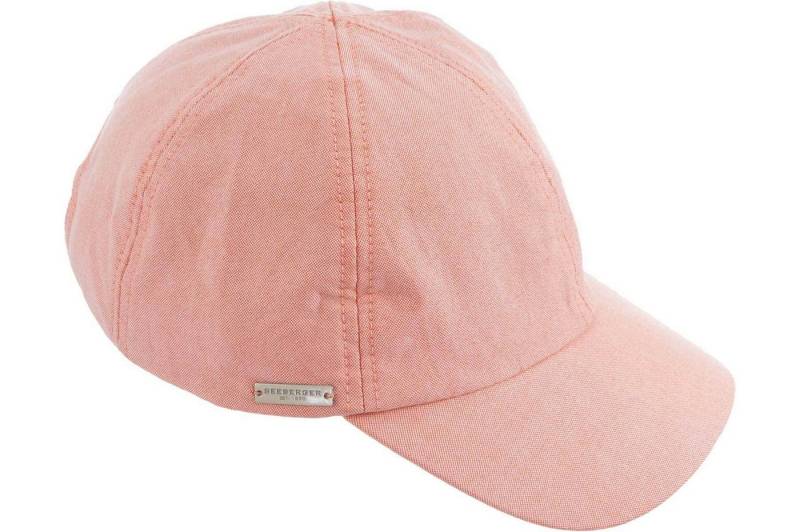 Seeberger Baseball Cap Chambraystoff Baseballmütze 55337-0 von Seeberger