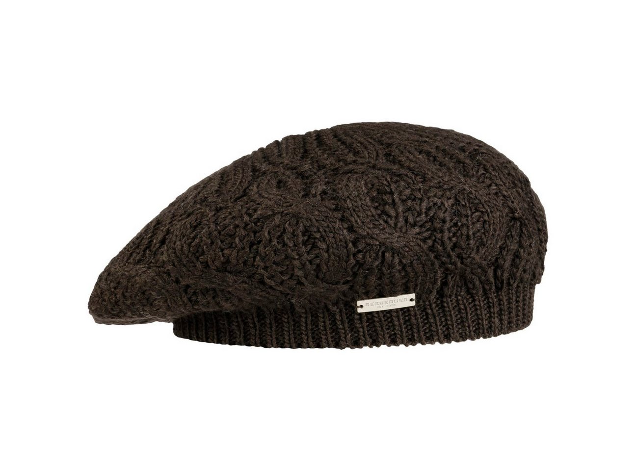 Seeberger Baskenmütze (1-St) Winterbaske mit Futter von Seeberger