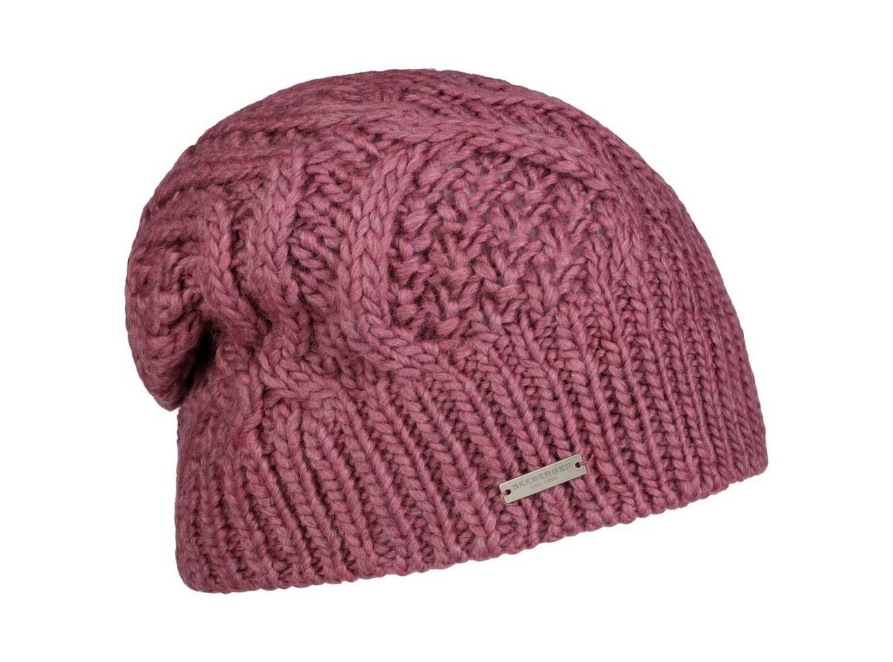 Seeberger Beanie (1-St) Beanie mit Futter von Seeberger