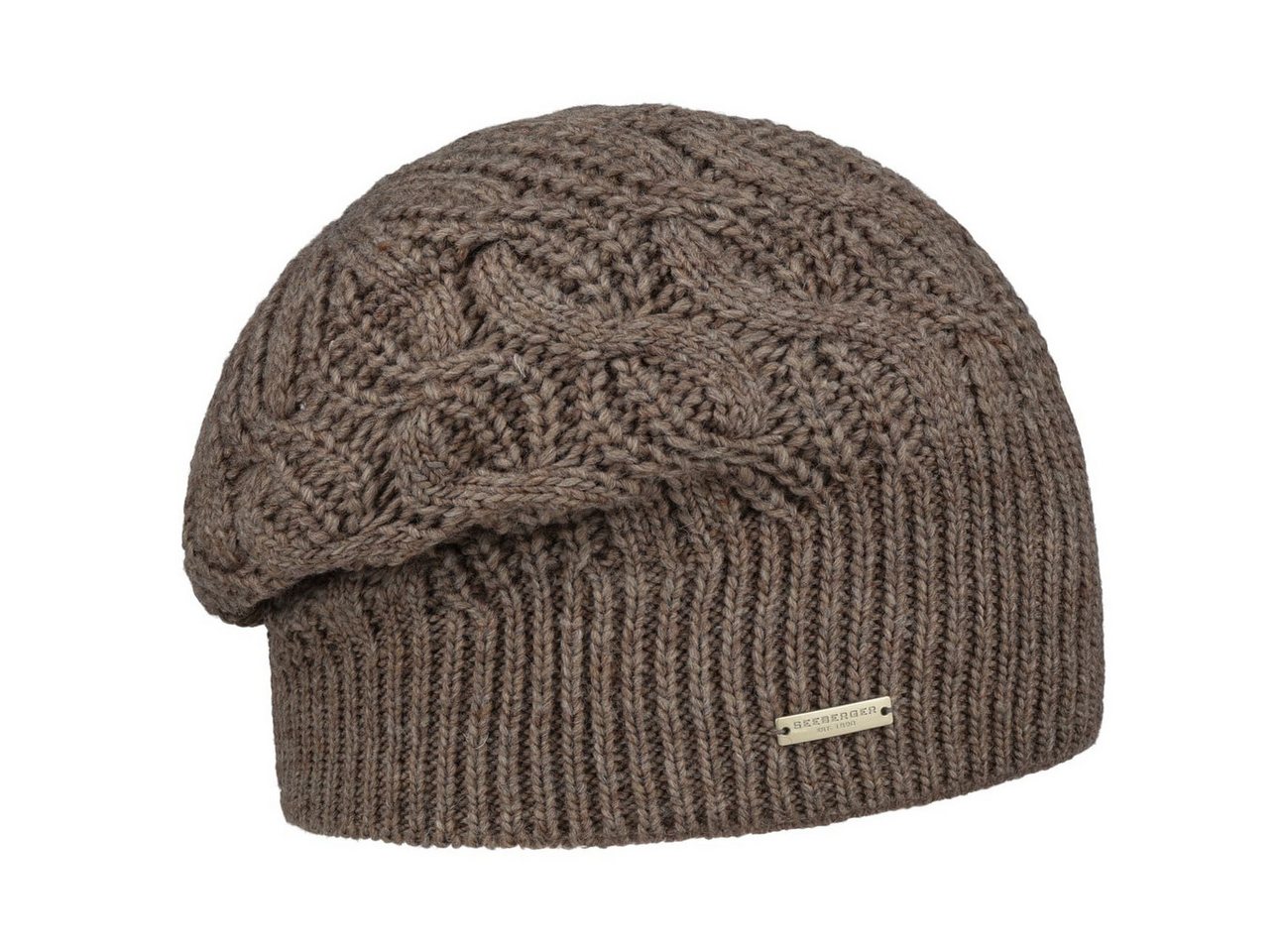 Seeberger Beanie (1-St) Damenmütze mit Futter von Seeberger
