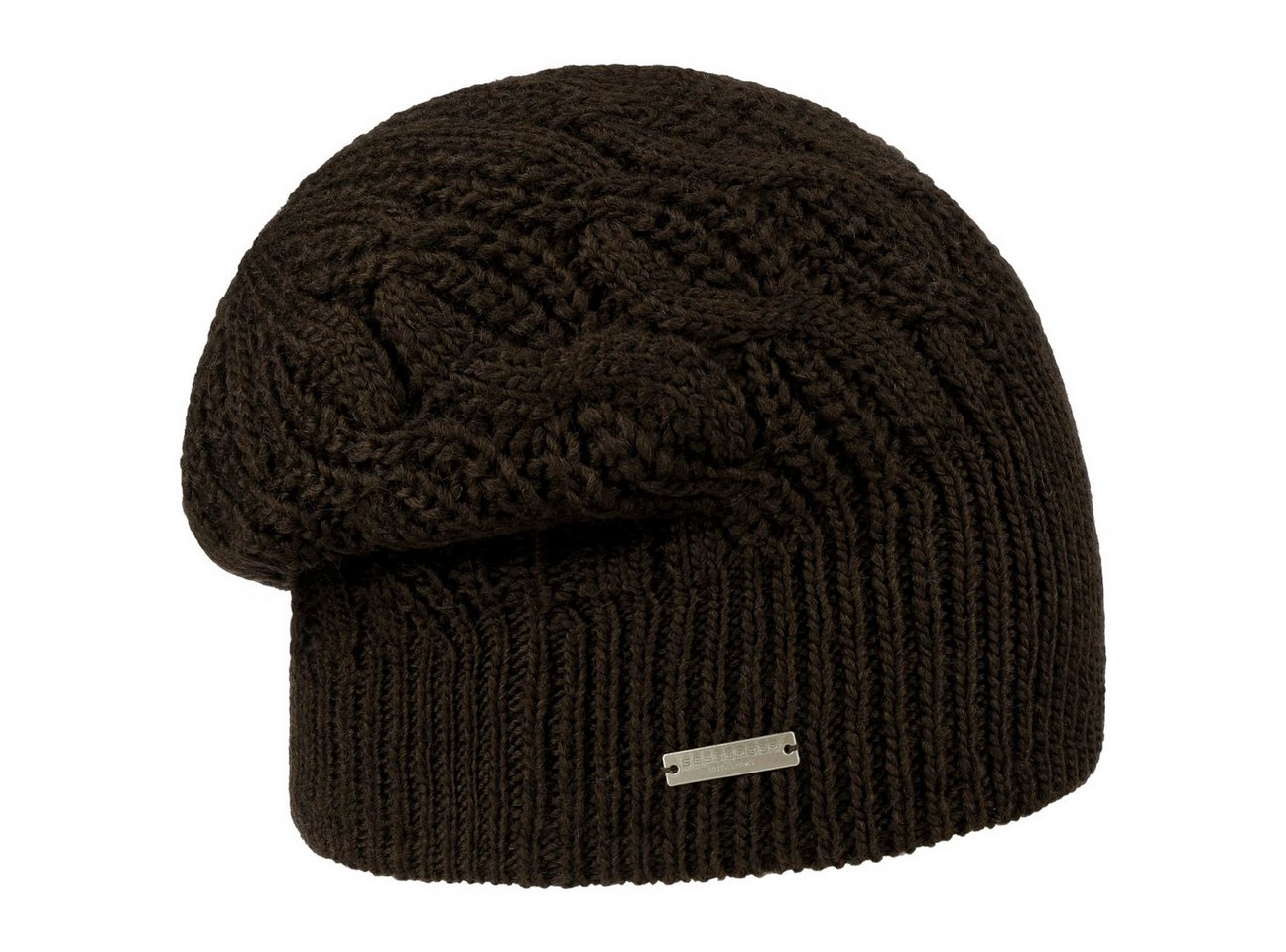 Seeberger Beanie (1-St) Damenmütze mit Futter von Seeberger