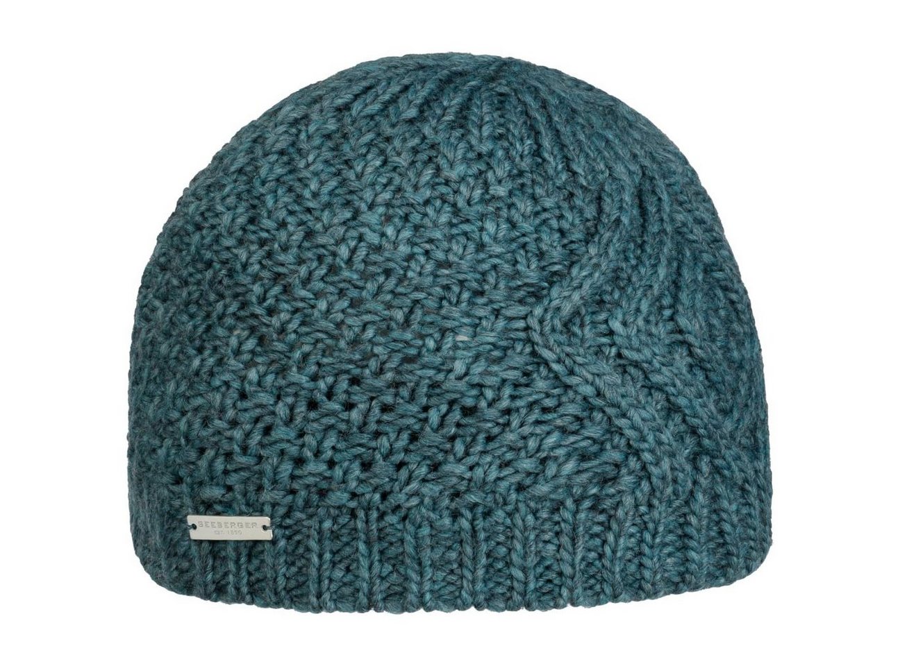 Seeberger Beanie (1-St) Strickmütze mit Futter von Seeberger