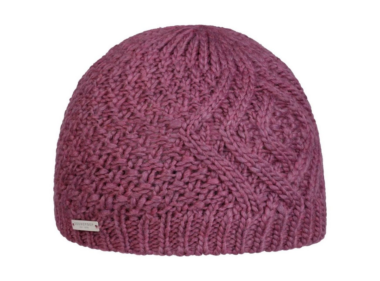 Seeberger Beanie (1-St) Strickmütze mit Futter von Seeberger