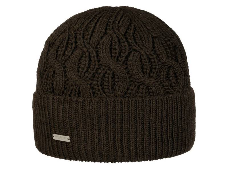 Seeberger Beanie (1-St) Strickmütze mit Umschlag von Seeberger