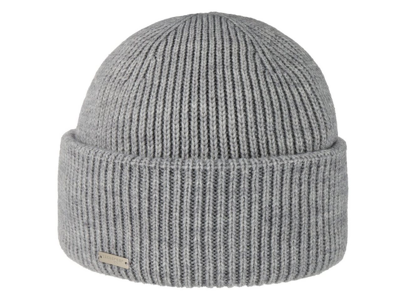 Seeberger Beanie (1-St) Strickmütze mit Umschlag von Seeberger