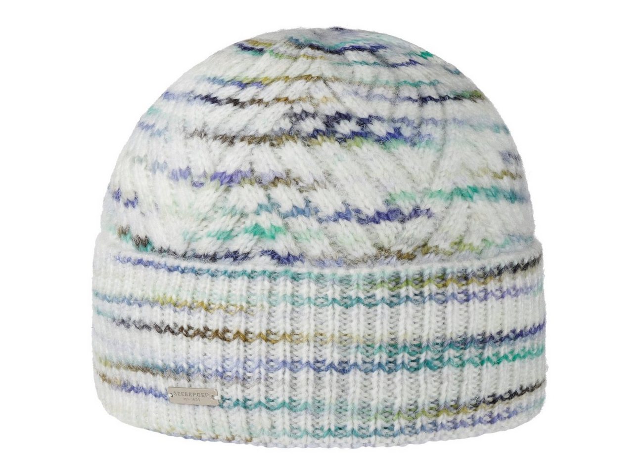 Seeberger Beanie (1-St) Strickmütze mit Umschlag von Seeberger