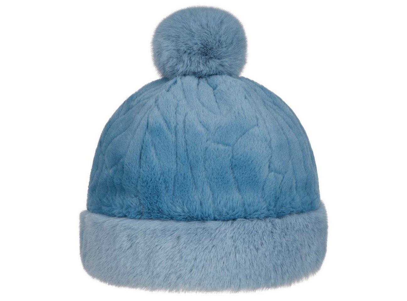 Seeberger Bommelmütze (1-St) Fleecemütze mit Futter von Seeberger