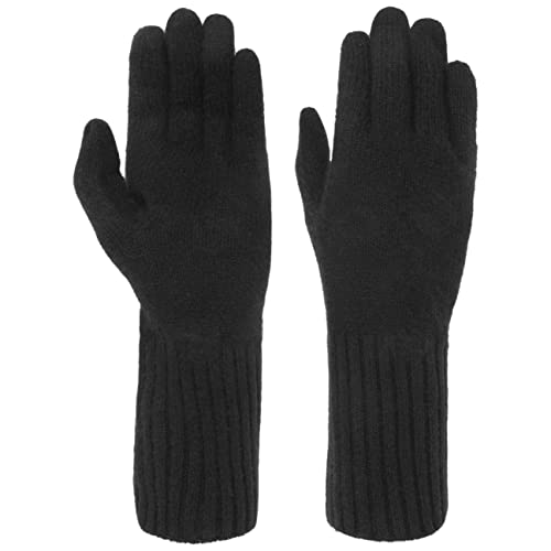 Seeberger Cashmere Fingerhandschuhe Handschuhe Damenhandschuhe Damen - Winter Herbst-Winter - One Size schwarz von Seeberger