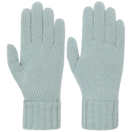 Seeberger Liva Feinstrick Fingerhandschuhe Strickhandschuhe Damenhandschuhe Damen - Winter Herbst-Winter - One Size mint von Seeberger