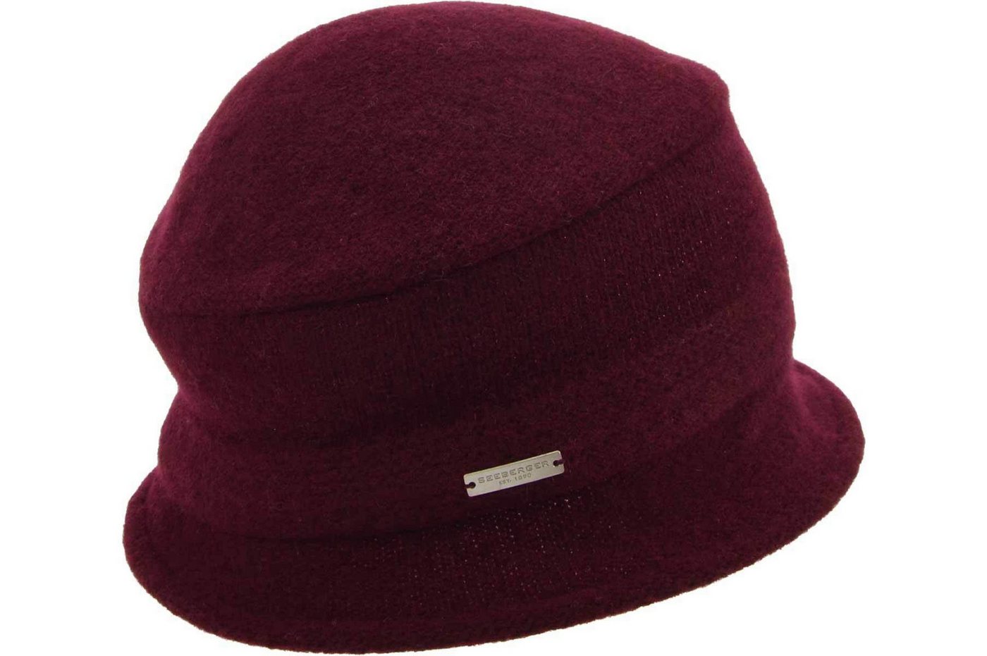 Seeberger Filzhut Walk Glocke mit glänzendem Einsatz 19357-0 von Seeberger