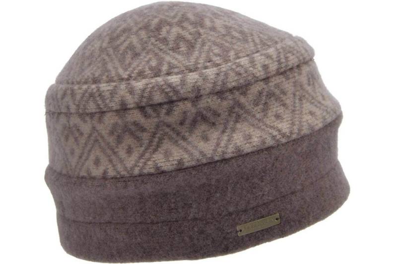 Seeberger Filzhut Walk Toque mit grafischen Muster 19861-0 von Seeberger