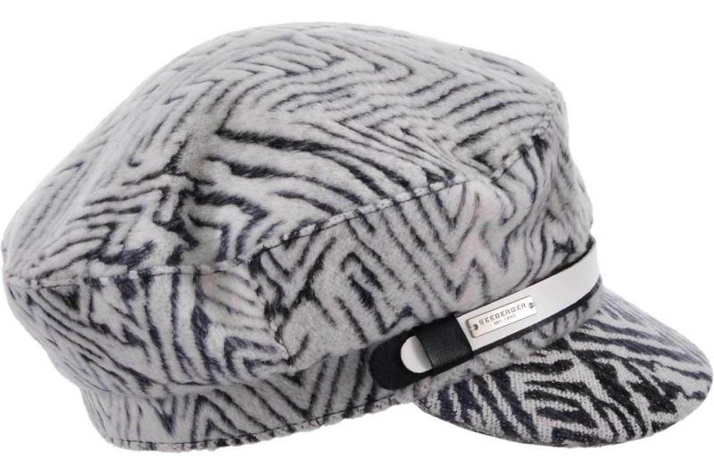 Seeberger Fischerhut Stoff Elbsegler mit grafischem Muster 19545-0 von Seeberger