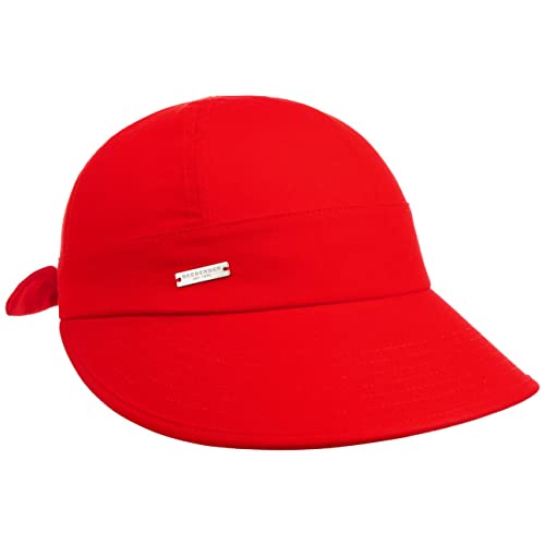 Seeberger Freizeitkappe Gr. One Size, Rot/Rot von Seeberger
