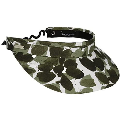 Seeberger Jalovia Visor Sonnenvisor Baumwollvisor Damenvisor (One Size - Oliv) von Seeberger