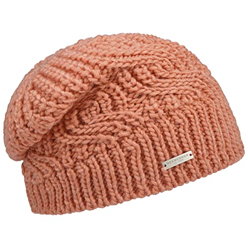 Seeberger Javina Oversize Strickmütze Damenmütze Beanie Wintermütze (One Size - apricot) von Seeberger