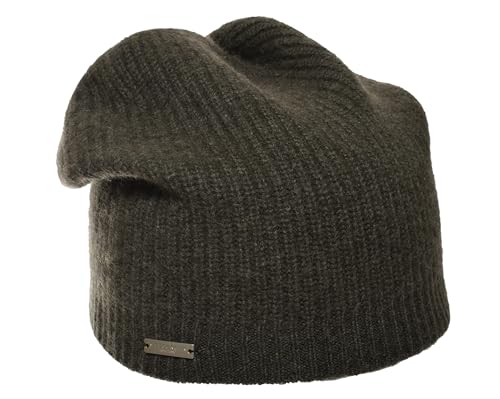 Seeberger Kaschmir Beanie Feinripp Farben khaki Seeberger Kaschmir Beanie Feinripp Farben khaki von Seeberger