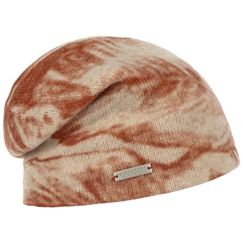 Seeberger Mariella Kaschmirmütze Strickmütze Wollmütze Damenmütze Beanie (One Size - rost) von Seeberger