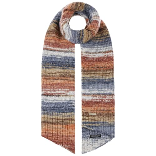 Seeberger Multicolour Boucle Strickschal Schal Damenschal Winterschal Damen - Winter Herbst-Winter - One Size beige von Seeberger