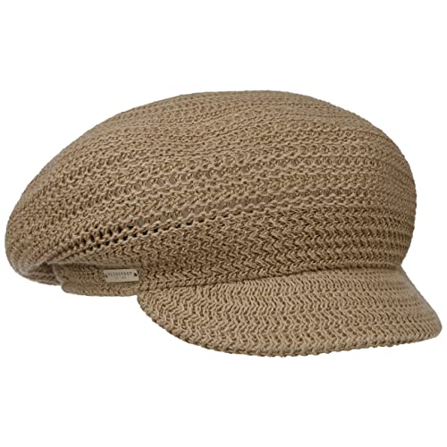 Seeberger Ranvelia Ballonmütze Schirmmütze Schildmütze Leinencap (One Size - beige) von Seeberger