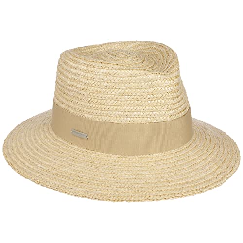 Seeberger Rileja Strohhut Sonnenhut Damenhut Bortenhut Sommerhut (One Size - Natur) von Seeberger