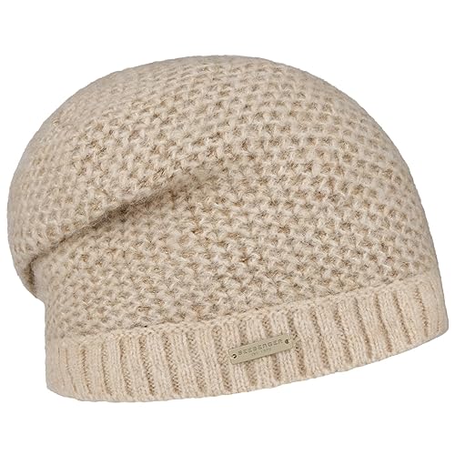 Seeberger Ripalta Headsock Beanie Strickmütze Damenmütze Wintermütze (One Size - beige) von Seeberger