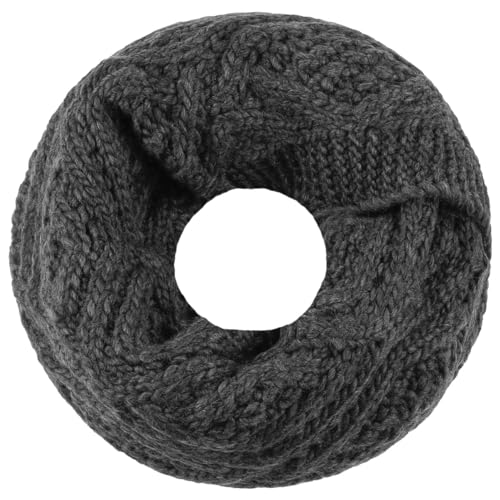 Seeberger Salvirola Loopschal Strickschal Damenschal Rundschal Winterschal (One Size - anthrazit) von Seeberger